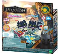 DRAGON TRAINER AQUABEADS Kit Portachiavi Gioco Creativo 700 PERLINE Epoch 35124