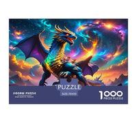 Dragon Warrior Puzzle 1000 Elementi Impossibile - Regalo Perfetto 1000 Teile Fairy Tales Giochi Educativo E Giocattoli Sfida Regalo Intrattenimento Creativo Für Erwachsene Und Kinder Ab 8 Jahren 70x50