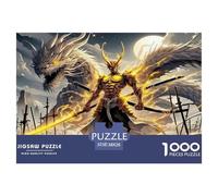 Dragon Warrior Puzzle 1000 Pezzi Idea Regalo Uomo E Donna 1000 Stukjes Fairy Tales Puzzle Giocattolo Decompressivo Intellettuale Educativo Divertente Gioco Per Famiglie Per La Decorazione Della Casa 3