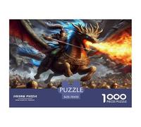 Dragon Warrior Puzzle 1000 Pezzi Idea Regalo Uomo E Donna 1000 Stukjes Fairy Tales Puzzle Giocattolo Decompressivo Intellettuale Educativo Divertente Gioco Per Famiglie Für Erwachsene Und Kinder Ab 8