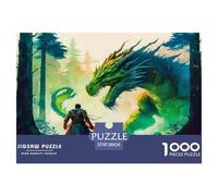 Dragon Warrior Puzzle 1000 Pezzi Impossibile - Regalo Perfetto 1000 Stukjes Fairy Tales Giochi Educativo E Giocattoli Sfida Regalo Divertente Gioco Per Famiglie Für Erwachsene Und Kinder Ab 8 Jahren 3
