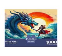 Dragon Warrior Puzzle 1000 Pezzi Impossibile - Regalo Perfetto 1000 Stukjes Fairy Tales Giochi Educativo E Giocattoli Sfida Regalo Divertente Gioco Per Famiglie Für Erwachsene Und Kinder Ab 8 Jahren 3