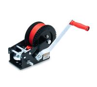 Dragon Winch Argano manuale 3500 lbs / 1588 kg con gancio e Cintura 10m per piccole imbarcazioni, moto, veicoli e officina | Verricello manuale a due velocità