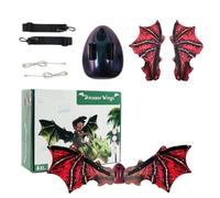 Dragon Wings for Kids, Dragon Wings Kids,Costumi di travestimento di dinosauro - Ali di draghi elettrici con luce a LED e musica per ragazze ragazzi vestiti per animali per le forniture per feste