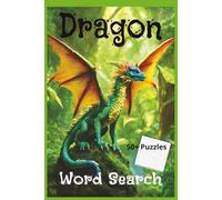 Dragon Word Search: Exciting word search book for relaxation, anxiety, audiobook listening, and fun!