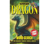 Dragon Word Search Puzzle Book: Word Searches with Easy to Read, Large Print about Dragons, Mystical Creatures, Mythology, Magic and More! | 6 x 9 inches | 110 pages | 55 Puzzles