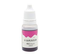 Dragonaur - Pigmenti in resina epossidica, 10 ml, resina epossidica UV, colorante in resina liquida e colorante, per realizzare candele di sapone, per arte, pittura, artigianato, rosso pesca