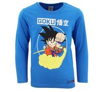 Dragonball Bambino Maglietta a Maniche Lunga (Blu,4 Anni)