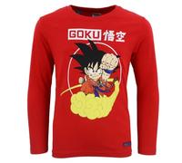 Dragonball Bambino Maglietta a Maniche Lunga (Rosso,4 Anni)