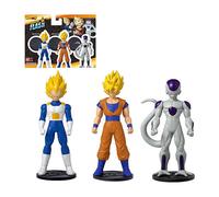 DRAGONBALL SET 3 PERSONAGGI FLASH SERIES 10 CM