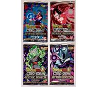 DRAGONBALL SUPER X4 BOOSTER SEALED CARD GAME MYTHIC BOOSTER CON 8 CARDS