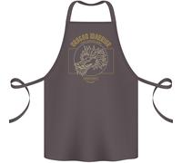 Dragone Guerriero Samurai Giappone Giapponese Cotone Grembiule 100% Biologico