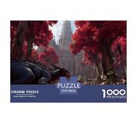 Dragone Puzzle 1000 Pezzi Gioco di sfida per adulti e bambini Castello puzzle per il divertimento familiare Gioco educativo familiare Regalo decorativo domestico 38x26cm