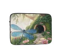 Dragonflies in Candy Land - Custodia antiurto per laptop, sottile, leggera, portatile, da viaggio, per 10"
