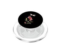 Dragonfly Acquerello Fiore Natura Fauna Selvatica Insetti PopSockets PopGrip per MagSafe