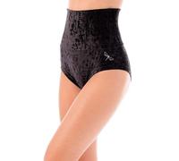 Dragonfly Betty Shorts Pole Dance Donna in Velluto - Hotpants a Vita Alta Elasticizzati per Massimo Comfort - Ideali per Pole Dance, Yoga e Fitness - Certificati OEKO-TEX - 80% Poliammide, 20% Elastan