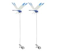 Dragonfly Clips Patio Decoration - Worm Control Park Pathway, Lawn Yard Backyard Balcony, Flower Bed Pole Gardeners Landscapers | Park Pathway Lawn Yard Backyard Balcony Flower Bed Patio Pole Gardener