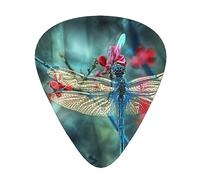 Dragonfly On The Flower - Confezione da 12 pickup per chitarra adatta per suonare chitarre acustiche, chitarre elettriche, ecc.