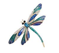 Dragonfly Pin - Dragonfly Brooch | Rhinestone DragonFly Pins Dragonfly Charm | Dragonfly Jewelry, Animal Brooch Pins For Wife, Friends, Girlfriend, Christmas, Mother's Day, Thanksgiving
