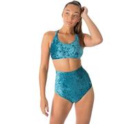 Dragonfly Pole Dance Shorts Betty Velvet Comodo con Vita Alta e vestibilità Perfetta | Massima libertà di Movimento | Doppia Fodera nella Zona del Cavallo | 80% Poliammide 20% Elastan Oeko-Tex