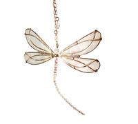 Dragonfly, Small Dazzle Fly Dragonfly Sun Catcher with Crystals,Rainb