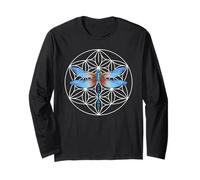 Dragonfly Tshirt Donne Maschile Dragonfly Kite Fly Maglia a Manica