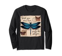 Dragonfly Tshirt Donne Maschile Dragonfly Kite Fly Maglia a Manica