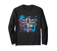 Dragonfly Tshirt Donne Maschile Dragonfly Kite Fly Maglia a Manica