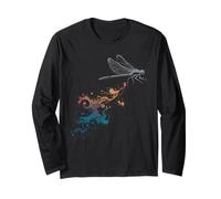 Dragonfly Tshirt Donne Maschile Dragonfly Kite Fly Maglia a Manica