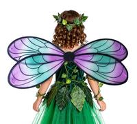 Dragonfly Wings - Costume elastico e confortevole, riutilizzabile, per travestimenti da fata e stile, accessorio fotografico leggero, ali per cosplay, Natale, feste, mascherate, fotografia, spettacoli