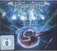 Dragonforce In the Line of Fire (CD) Album with DVD