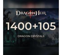 Dragonheir: Silent Gods - 1400 +105 Dragon Crystal Direct Top-Up - GLOBAL