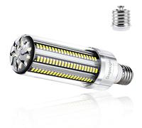 DragonLight 54W Corn LED Lampadina (400 Watt Equivalente) E27/E40 adattatore - 6500K Daylight 6,500LM per illuminazione commerciale - Garage Warehouse Factory