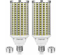 DragonLight 60W Lampadine LED a Pannocchia Super Luminose (200 Watt MH/HPS-Ricambio) - Lampada LED Edison E27/E40 - 6000K Bianco Freddo 7.200LM per Illuminazione Commerciale - Garage, Officina
