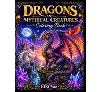 Dragons and Mythical Creatures Coloring Book