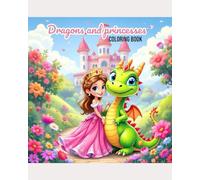 Dragons and princesses: coloring book for kids