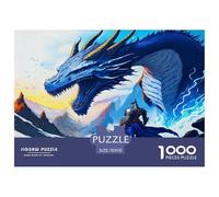 Dragons And Warriors Puzzle 1000 Pezzi Regali Per Gli Amanti E Gli Amici 1000 Stukjes Fairy Tales Giochi Educativo E Giocattoli Sfida Regalo Divertente Gioco Per Famiglie Per La Decorazione Della Casa