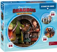 Dragons-auf zu Dragons - Auf zu neuen Ufern - Starter-Box 8 (24 - 26) - Di (CD)