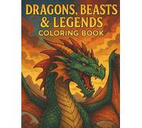 Dragons, Beasts, And Legends Coloring Book