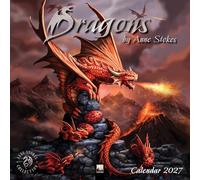 Dragons by Anne Stokes Wall Calendar 2027 (Art Calendar)