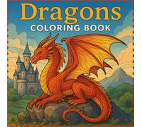 Dragons Coloring Book: A Fantasy Coloring Adventure for Adults Who Love Mythical Creatures - Intricate Dragon Designs for Relaxation, Mindfulness & Stress Relief