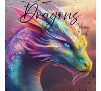 Dragons Coloring Book: Coloring Book for Adults, Women and Men, Teens, Dragon Fantasy, Science Fiction