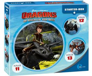 Dragons-die Rei Dragons - Die Wächter von Berk - Starter-Box 4 (11 - 13) - (CD)