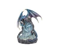 Dragons Intrigue Metallic Dragon Backflow Incense Burner NUOVO