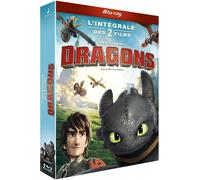 Coffret dragons : dragons ; dragons 2 (Blu-ray)