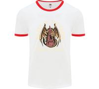 Dragons Rulers Of The Earth Fantasy RPG Uomo Ringer T-Shirt