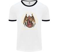 Dragons Rulers Of The Earth Fantasy RPG Uomo Ringer T-Shirt
