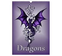 Dragons (Wall Calendar 2026 DIN A3 portrait), CALVENDO 12 Month Wall Calendar: Fantasy dragons