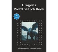 Dragons Word Search: A Puzzle Book of Fire, Flight, and Fantasy