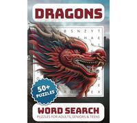 Dragons Word Search Book: Word Searches with Easy to Read Print about Dragons, Mystical Creatures , Fairytales and More | 6x9 inches, 110 Pages | 50+ Puzzles